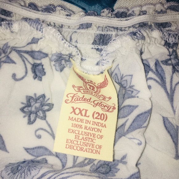 Faded Glory Top XXL - Picture 3 of 6